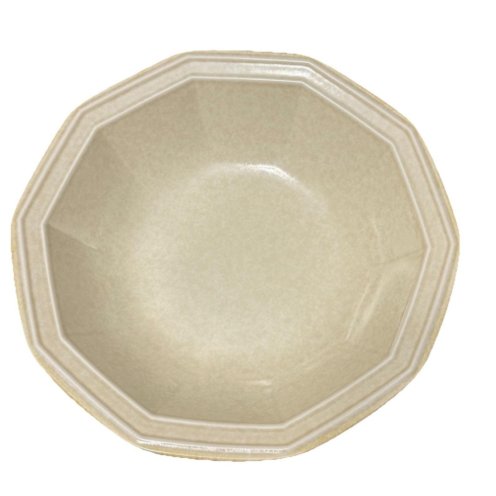 Mikasa Avante Ivory Vegetable Bowl 9.5"‎ Japan FE900 Geometric